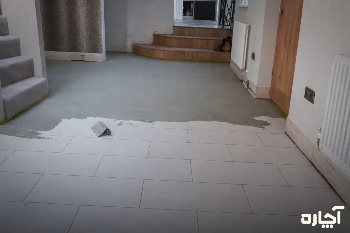 انجام میکروسمنت بدون تخریب کاشیها