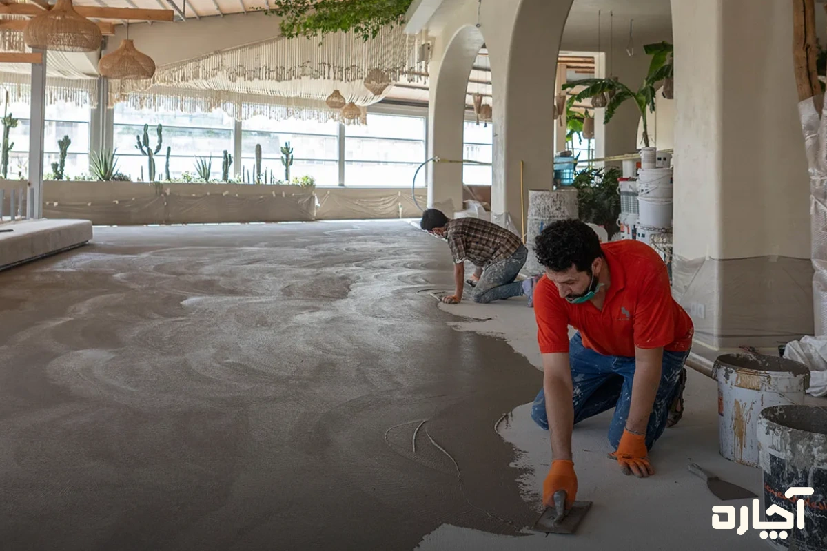 اجرای لایههای اصلی میکروسمنت