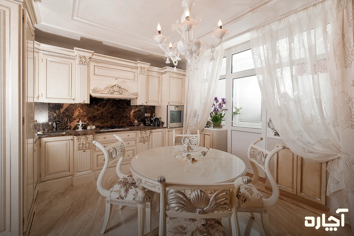 انواع والان پرده کلاسیک و رسمی