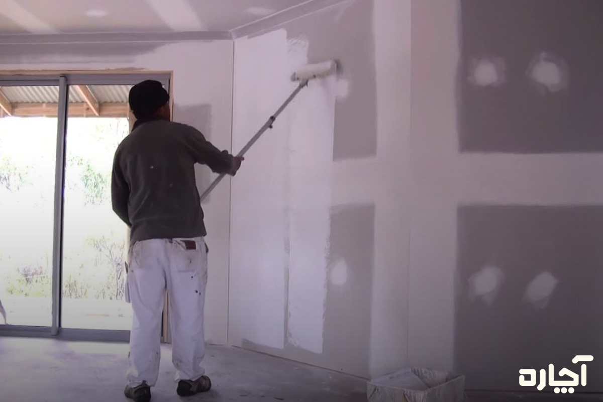 5. آسترزنی دقیق برای ایجاد یکدستی سطح