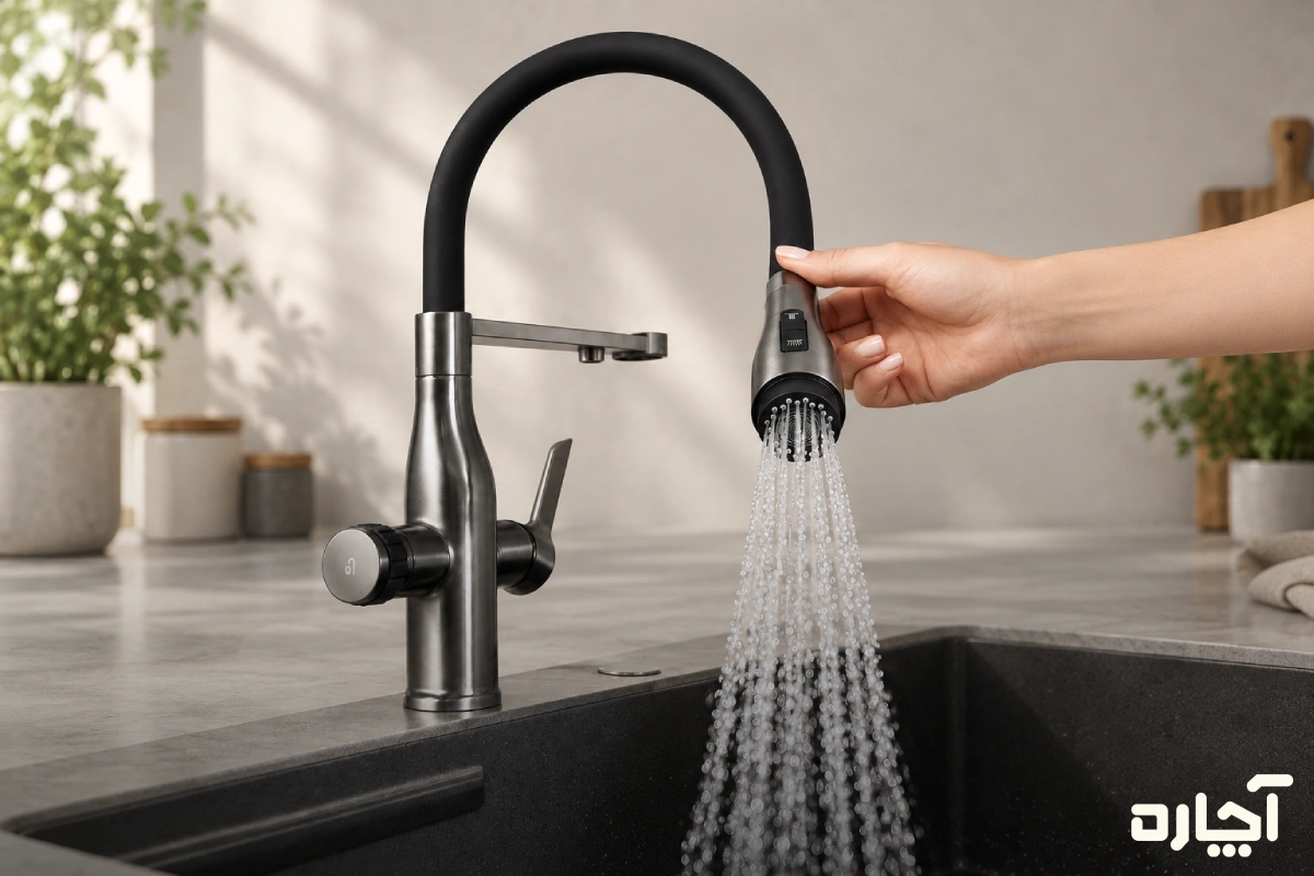 شیر ظرفشویی شاوری چه کاربردی دارد