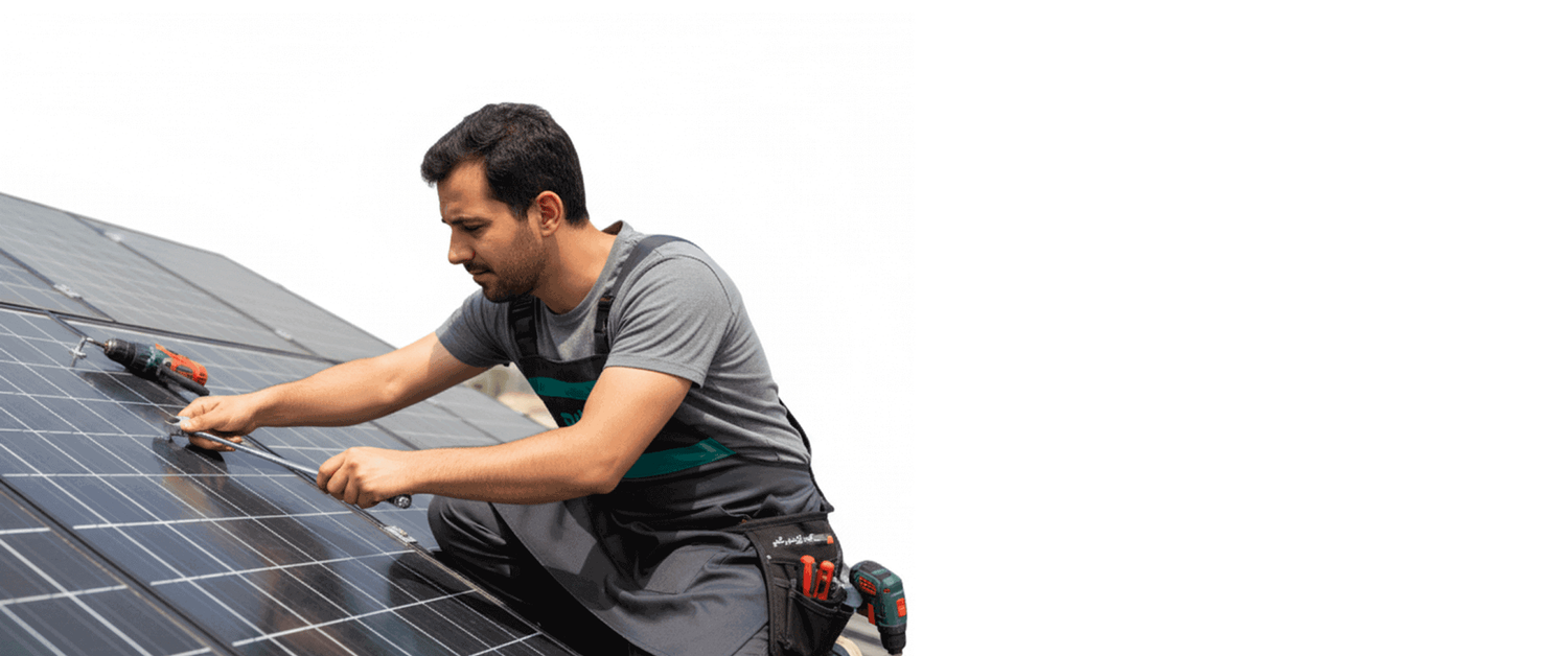نصب پنل خورشیدی- پنل خورشیدی خانگی و صنعتی