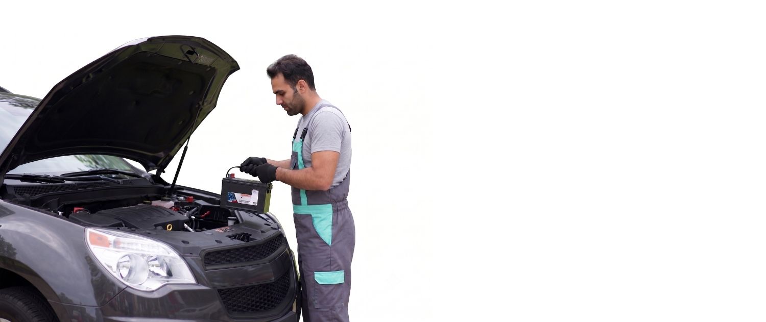 خدمات تعویض باتری خودرو ماشین در محل