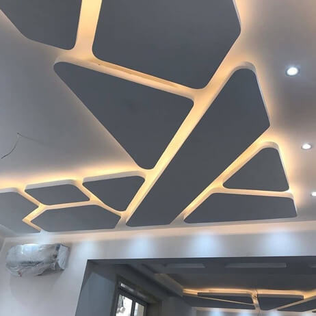 تصویر سقف و دیوار PVC  و آسمان مجازی