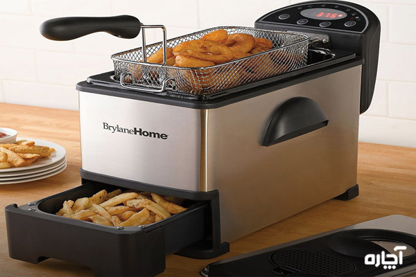 brylane home deep fryer